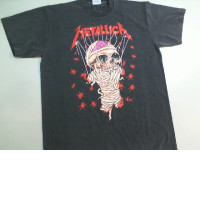 T-shirt Metallica Baby Skull Size L color Black