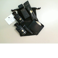 Bulgari cosmetics sample set in a gift bag
