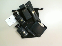 Bulgari cosmetics sample set in a gift bag