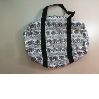 Rag bag with a pattern of elephants Thailand