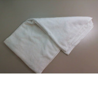 Large white terry towel