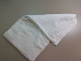 Large white terry towel