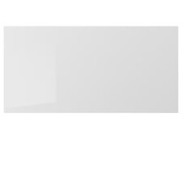 Drawer front. High-gloss light gray 80/40cm IKEA