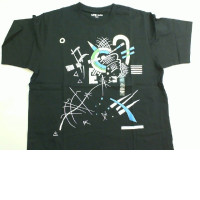 UNIQLO black men's T-shirt with print UNIQLO black men's T-shirt with print