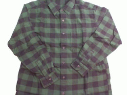 Green checkered shirt UNIQLO
