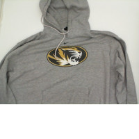 Grey hoodie with tiger print Grey hoodie with tiger print