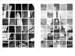 ikea Poster, city puzzle, 50x70 cm 2 piece