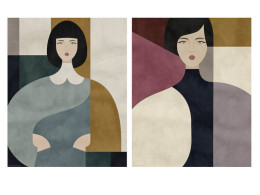 ikea poster prism figurative, 40x50 cm 2 piece