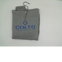Grey hoodie with COLTS print Grey hoodie with COLTS print