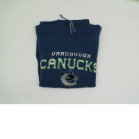 Blue hoodie with Vancouver CANUCKS print Blue hoodie with Vancouver CANUCKS print