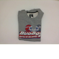 Grey longsleeve with BUDB97WL