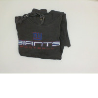 Grey hoodie with NY GIANTS print