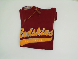 Red hoodie with REDSKINS print