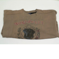 Brown longsleeve with NORTHWEST print Brown longsleeve with NORTHWEST print