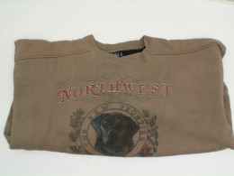 Brown longsleeve with NORTHWEST print Brown longsleeve with NORTHWEST print