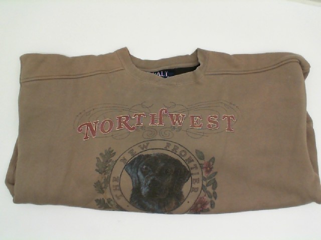 Brown longsleeve with NORTHWEST print Brown longsleeve with NORTHWEST print