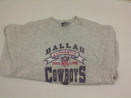 Grey longsleeve with DALLAS COWBOYS print