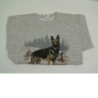 Grey longsleeve with DOG print