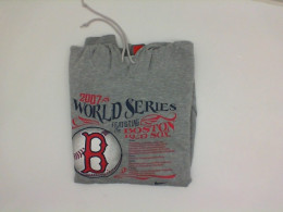 Grey hoodie with BOSTON RED SOCKS print