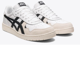 ASICS SHOES JAPAN S - UNISEX COLOUR: WHITE/BLACK/CREAM