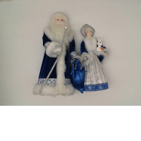 Set of Russian Figure (Man & Woman)