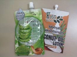 Set of aloe lotion + coconut milk lotion