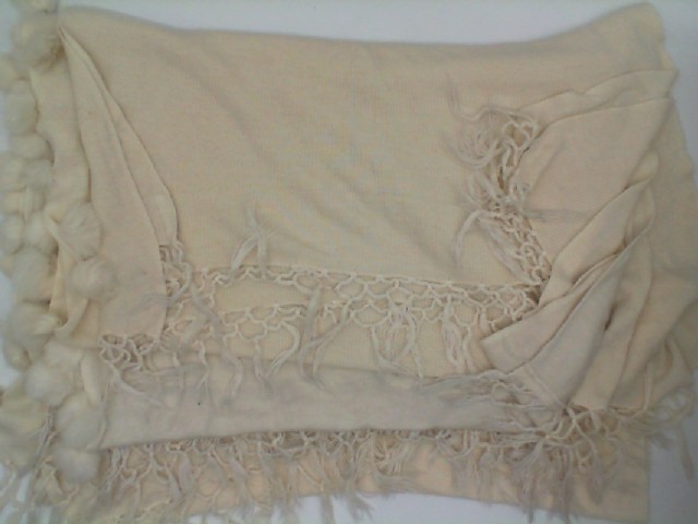 White scarf White scarf