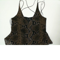 Brown ZARA t-shirt size S