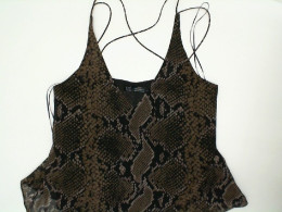 Brown ZARA t-shirt size S Brown ZARA t-shirt size S