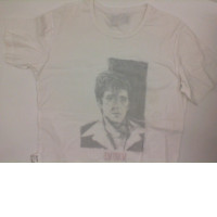 White t-shirt with SCARFACE print 