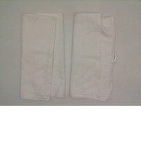 Set of 2 white kitchen towels