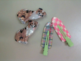 Set of 2 pairs of hair clips Set of 2 pairs of hair clips