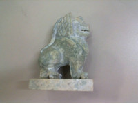 Lion statue, stonу Thailand