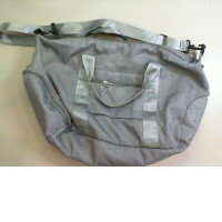 Gray sports bag Gray sports bag