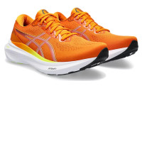 ASICS GEL-KAYANO 30 Men Running Shoes Color: BRIGHT ORANGE/WHITE