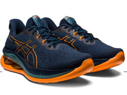 ASICS SHOES GEL KINSEI MAX BLUE ORANGE