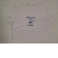 White T-Shirt (Size L)