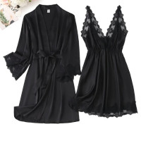 Set Of Sexy Dress Pajamas (2 Pcs/Set)