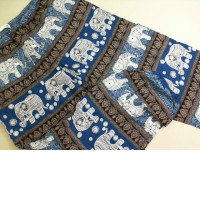 Loose-fitting trousers, with an elephant pattern, Thailand