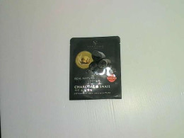 facial mask charcoal & snail