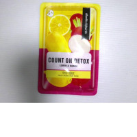 face mask lemon and radish