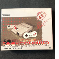 Nintendo Famicom Av Console Box Japan