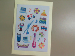 Thailand stickers set