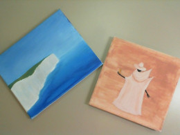 Set of 2 paintings