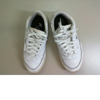 Women's white Adidas sneakers