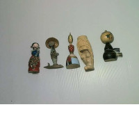 wooden carved souvenirs set 5 pcs wooden carved souvenirs set 5 pcs