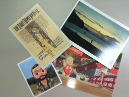 Set of 4 postcards, gift