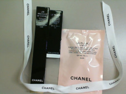 Sample set CHANEL makeup base + concealer + eye shadow Sample set CHANEL makeup base + concealer + eye shadow