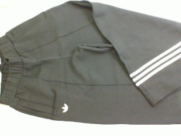 Women's flared trousers, black ADIDAS