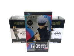 Gift set of 3 japanese figures Jujutsu Kaisen